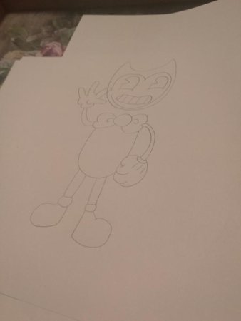 БЕНДИ раскраска для детей