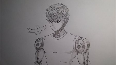 Генос Ванпанчмен карандашом