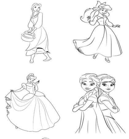 Как нарисовать принцессу легко для детей