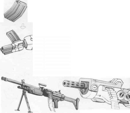 Нарисовать автомат Калашникова поэтапно
