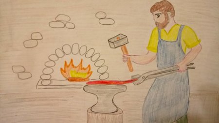 Кузница рисунок