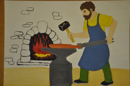 Профессия кузнец для детей