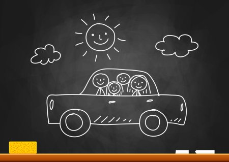 Машина мелками