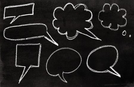 Рисунки мелом