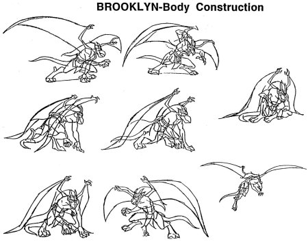 Чертеж Гаргульи