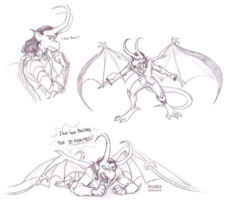 Витраж Горгулья