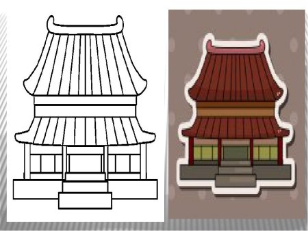 Японские постройки 4 класс