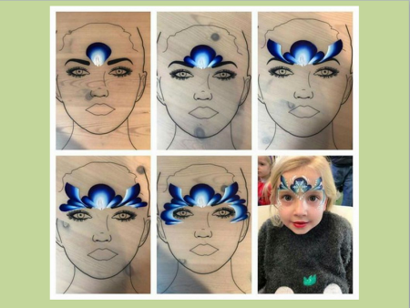 Схемы для аквагрима для начинающих