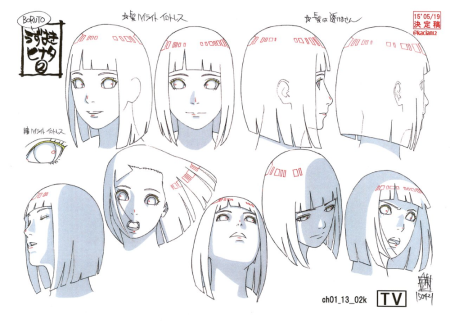 Наруто референс персонажей Хината