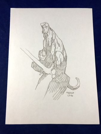 Рисунки Хеллбоя