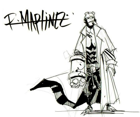 Хеллбой скетч