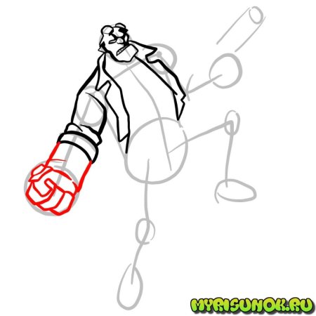 Раскраски с Хеллбоем