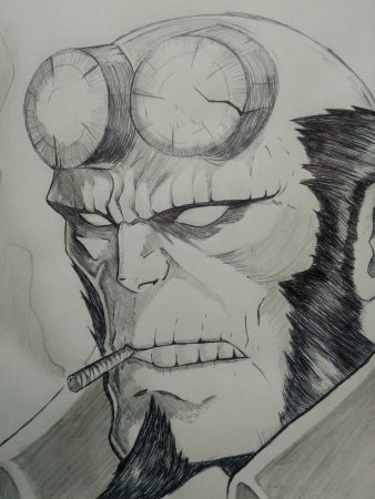 Mike Mignola Sketch