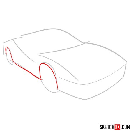 Срисовать суперкар