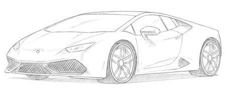 Чертежи Ламборгини Уракан