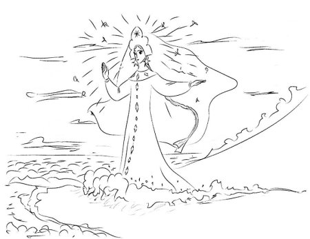 Бажов хозяйка медной горы раскраска