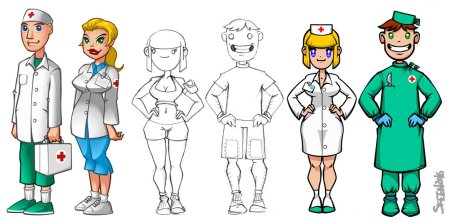 Санитар картинка для детей