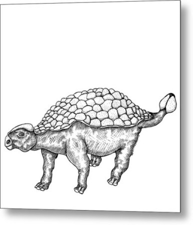 Анкилозавр раскраска для детей