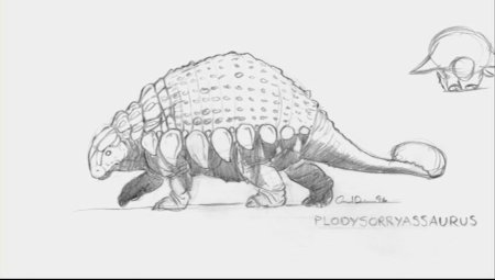 Рисуем Анкилозавра пошагово