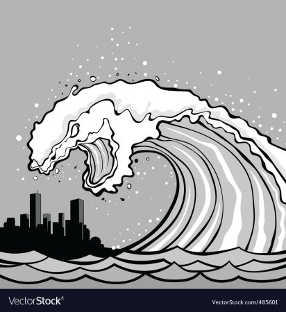 Девятый вал рисунок