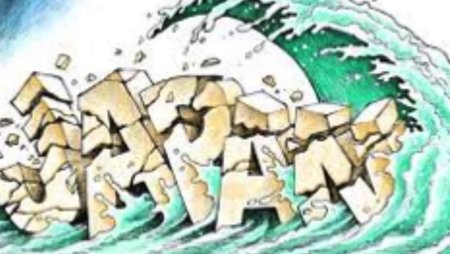 ЦУНАМИ раскраска