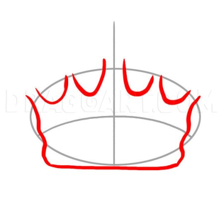 Корона лекало