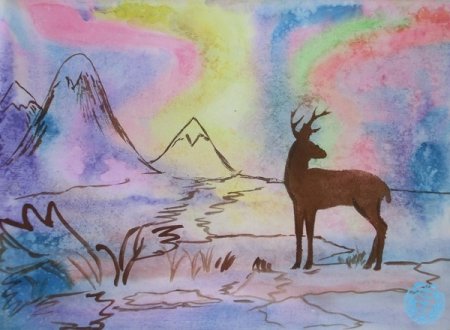 Север рисунок