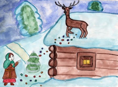 Иллюстрации к сказке п Бажова серебряное копытце