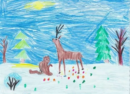 Детские иллюстрации к сказке серебряное копытце