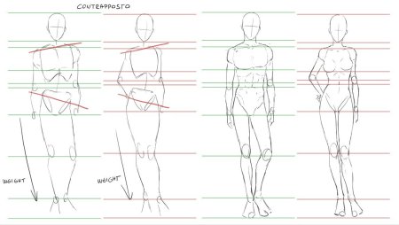 Тех рисунок человека