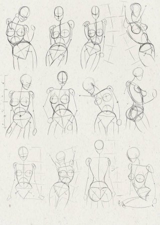 Схематическая фигура человека