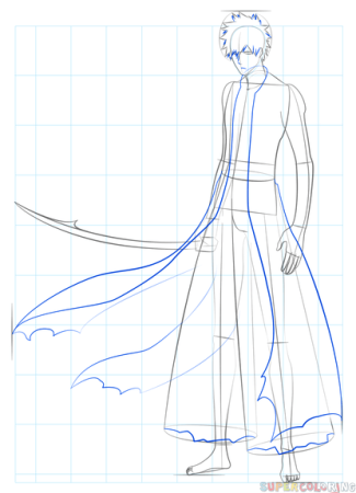 Ичиго Куросаки рисунок