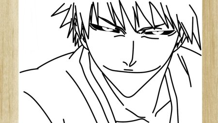 Как нарисовать Ичиго зрачки