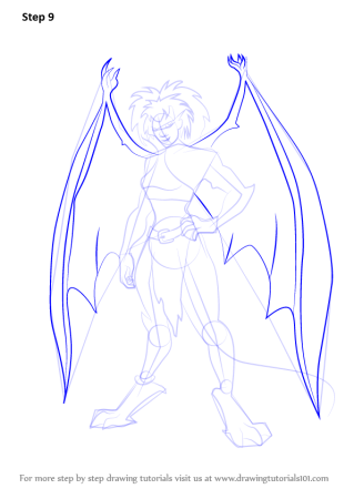 Гудзон Гаргульи рисунок