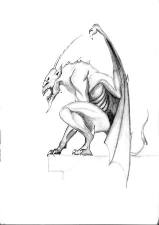 Горгулья демона