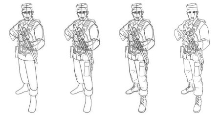 Спецназ рисунок