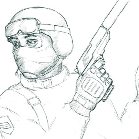 Рисунок рыцаря по этапно