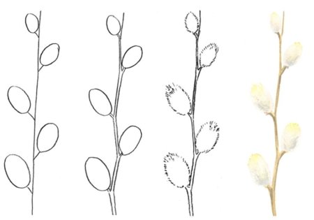 Веточки для рисования
