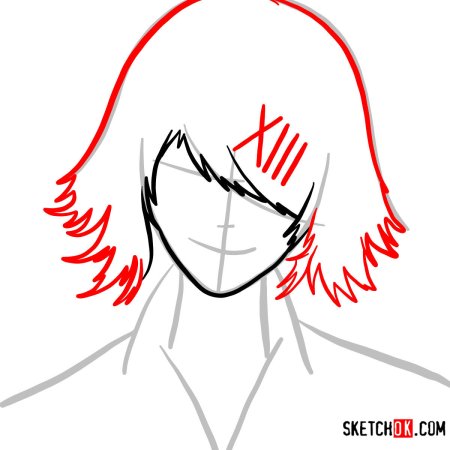 Джузо рисунок карандашом