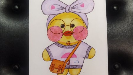 Рисунок уточка Лала Фафан