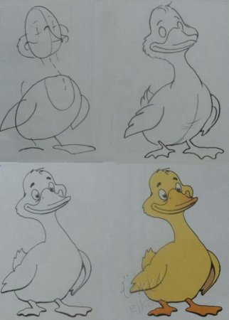 Утка для рисования