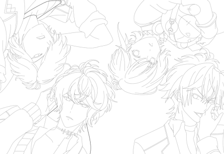 Раскраска Токийский гуль Аято