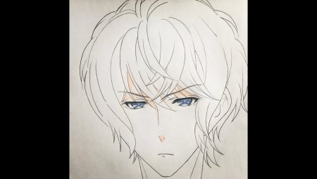 Аято Киришима рисунок