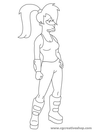 Футурама карандашом