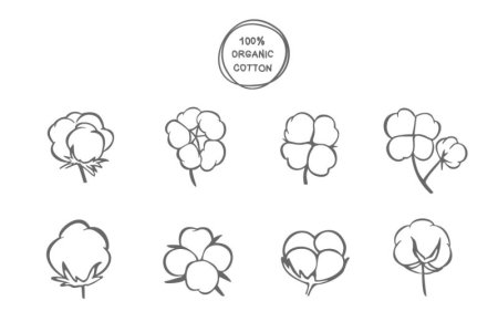 Хлопок нарисованный