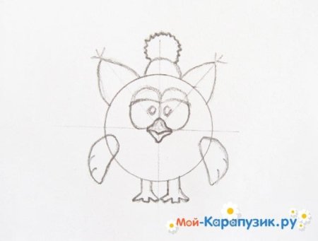 Кар Карыч из смешариков рисунок