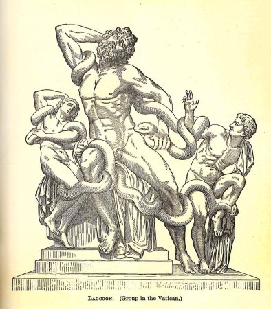 Лаокоон Лессинг статуя