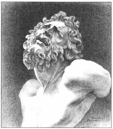 Посейдон Лаокоон живопись