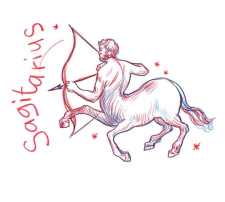 Стрелец рисунок