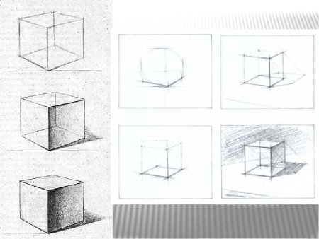 Линейно конструктивное построение Куба